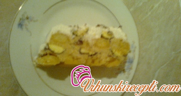 Torta sa krem bananicama - Vrhunski Recepti